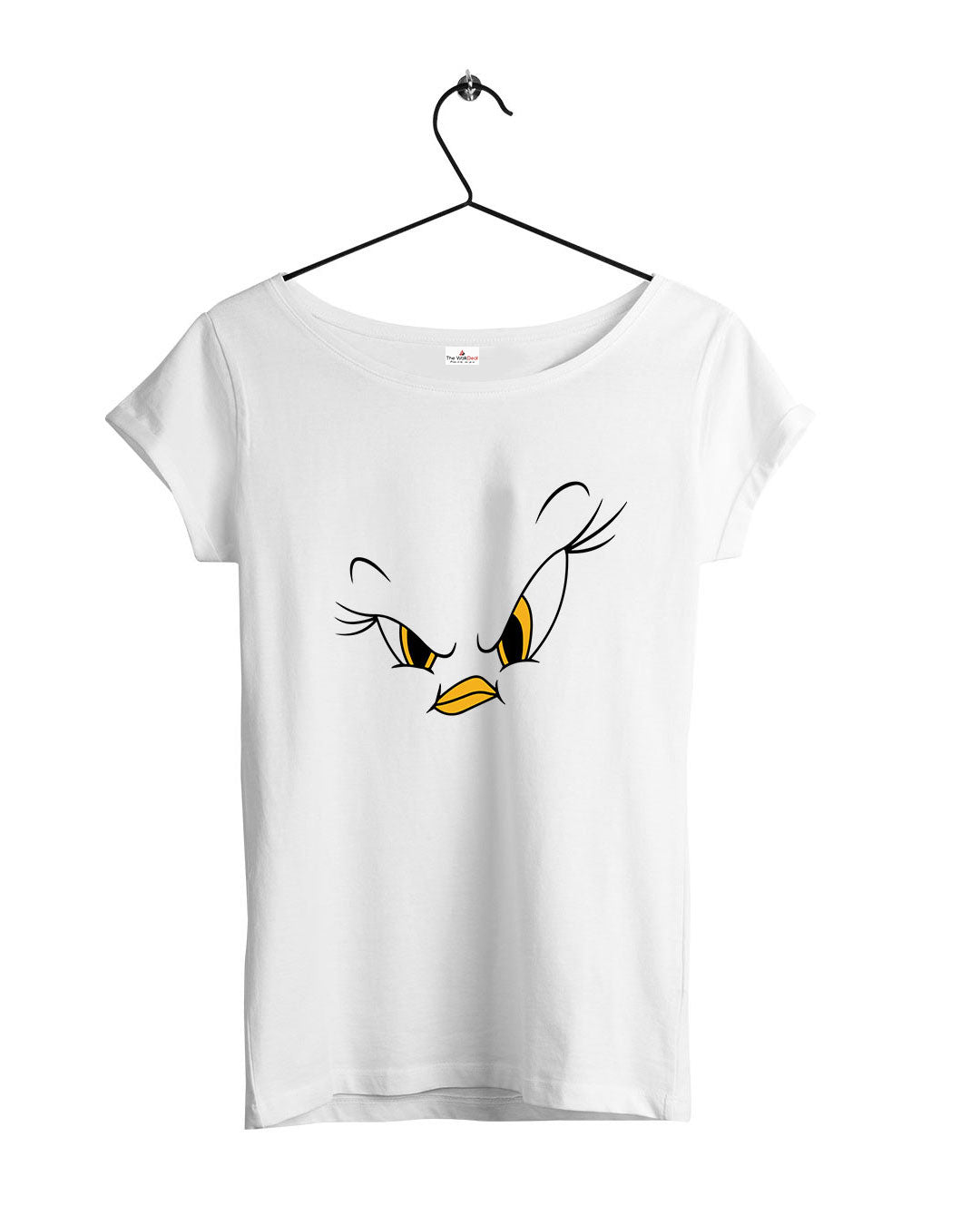 Tweety_Face Graphic T-Shirts For Women
