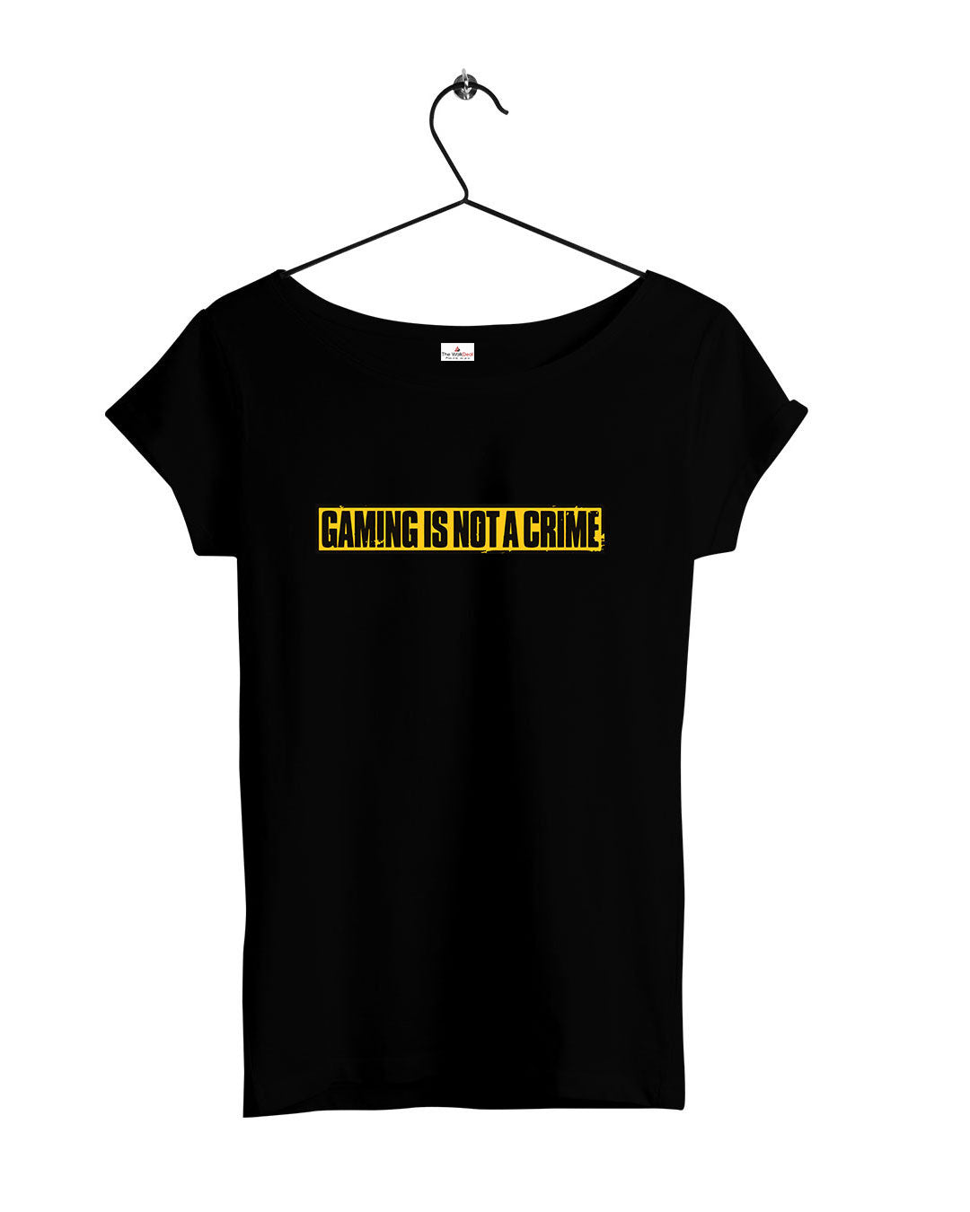 Game_Not_Crime Graphic T-Shirts For Women