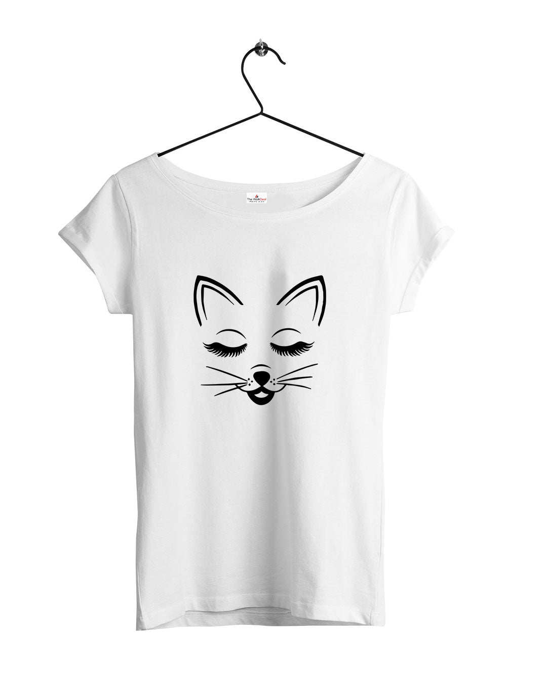 Cat-Face Graphic T-Shirts For Women