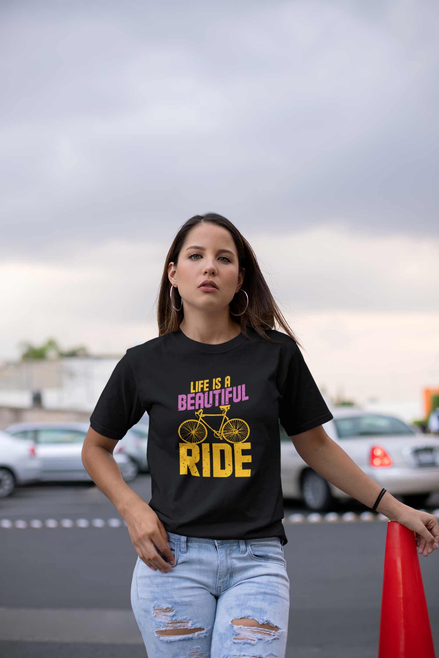 Beautiful_Ride Graphic T-Shirts For Women