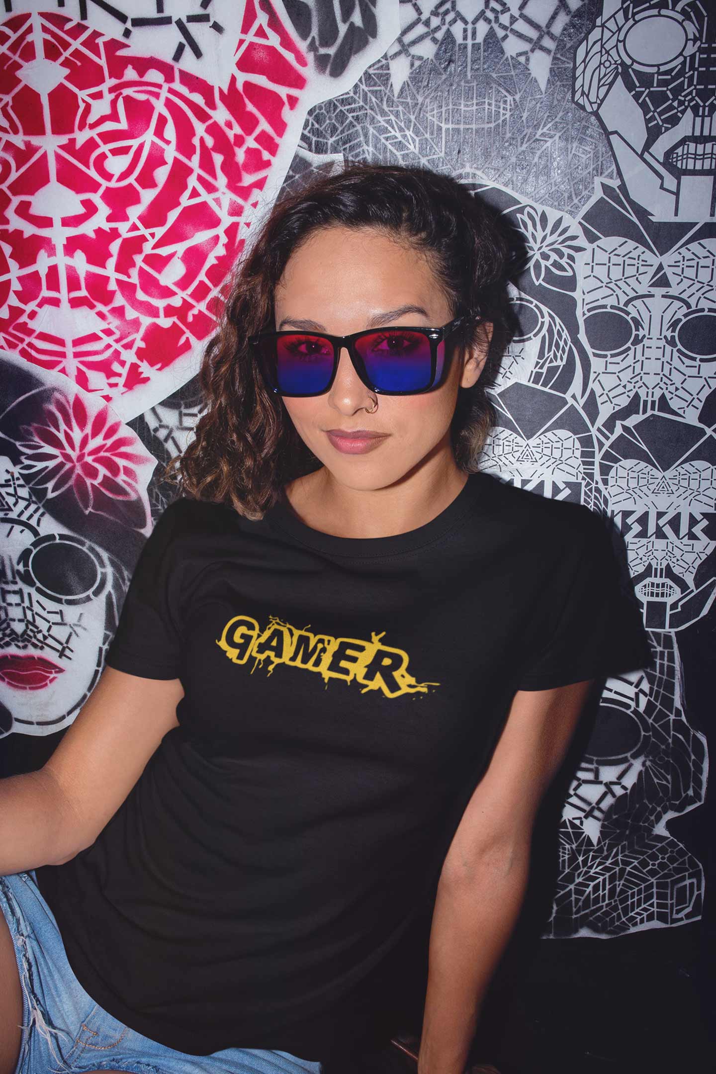 Gamer Graphic T-Shirts For Women