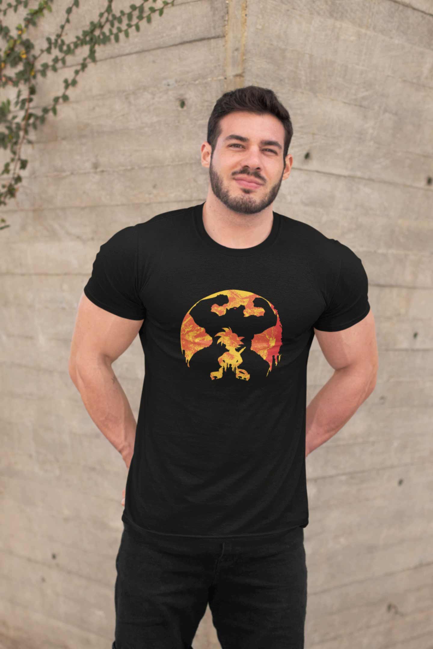 Dragon-Ball T-Shirts For Men || Black || Stylish Tshirts || 100% Cotton || Best T-Shirt For Men's