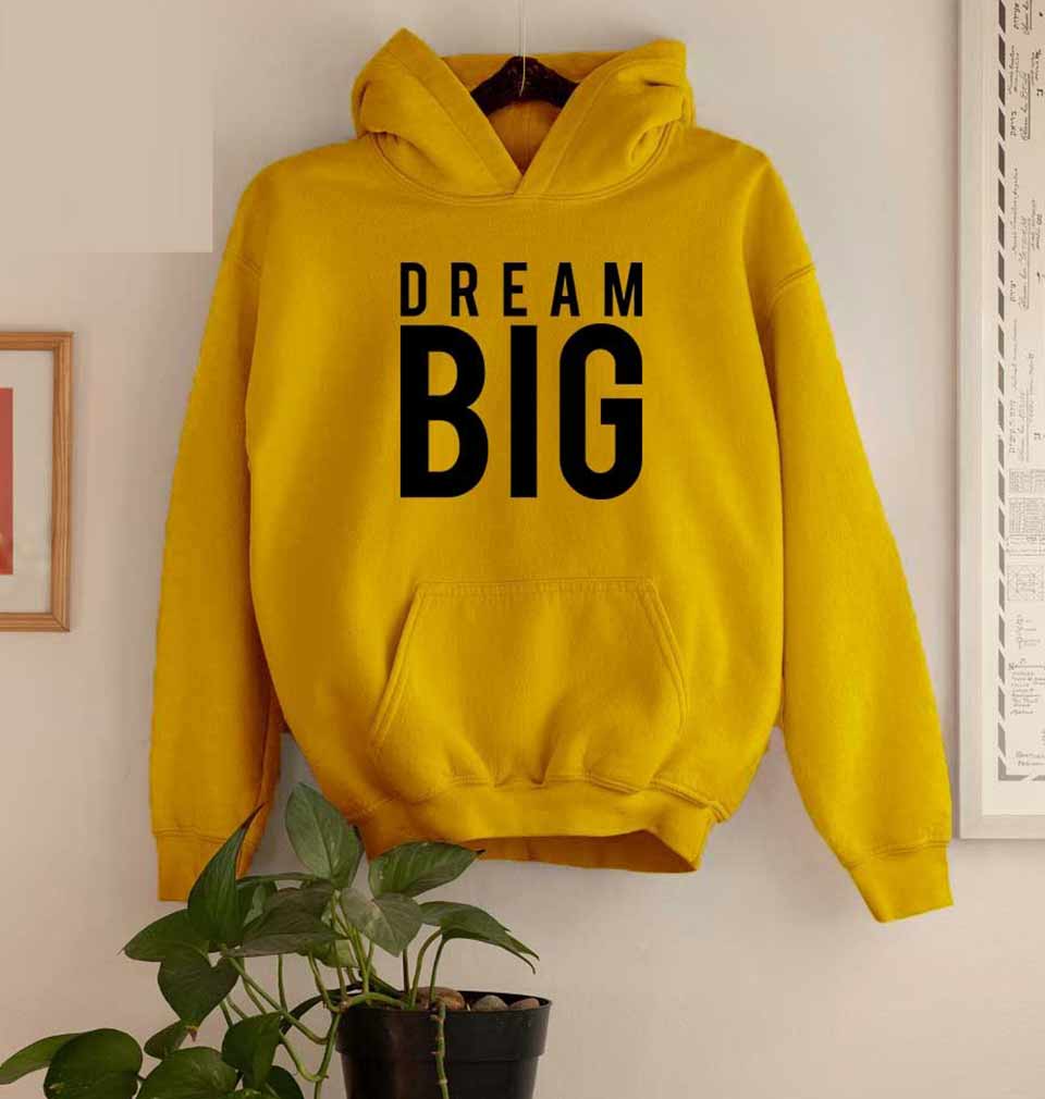 Dream Big Mustard Hoodie