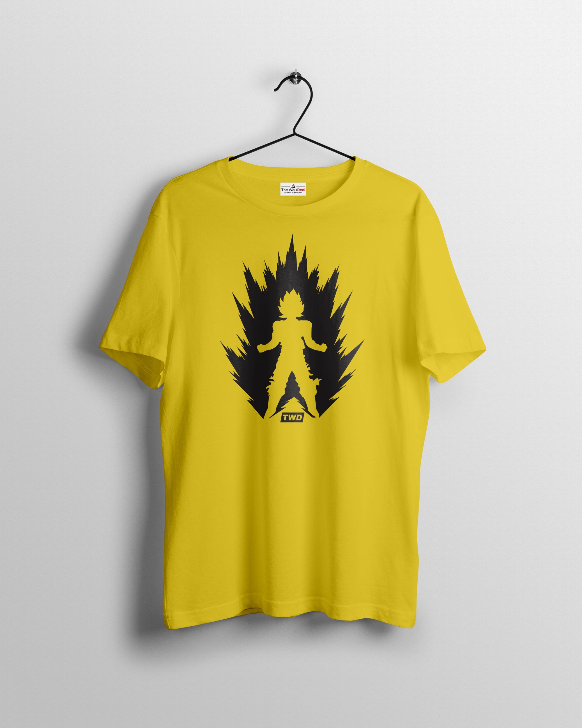 Z Power T-Shirts For Men || Yellow || Stylish Tshirts || 100% Cotton || Best T-Shirt For Men's