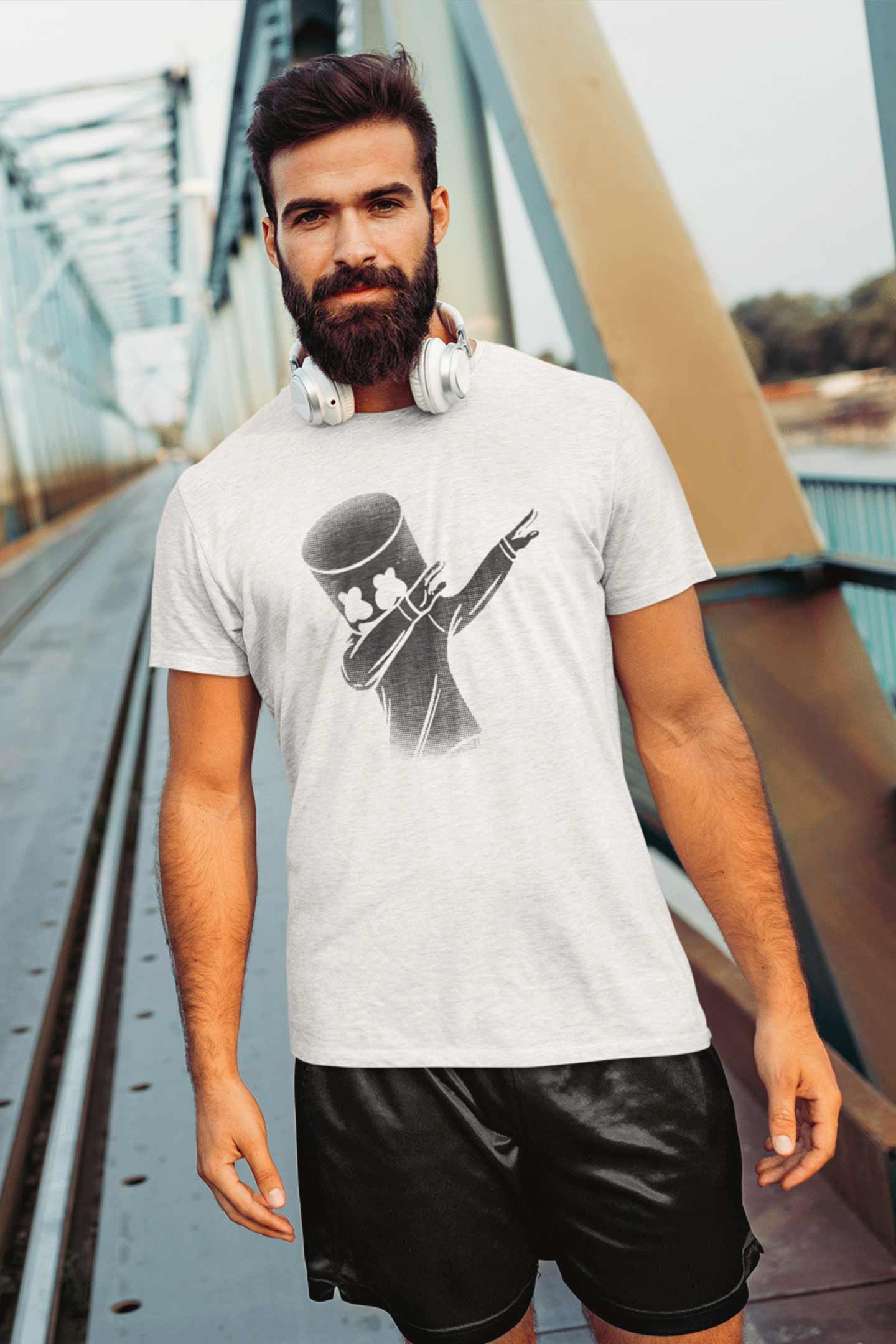 Marshmellow T-Shirts For Men || White || Stylish Tshirts || 100