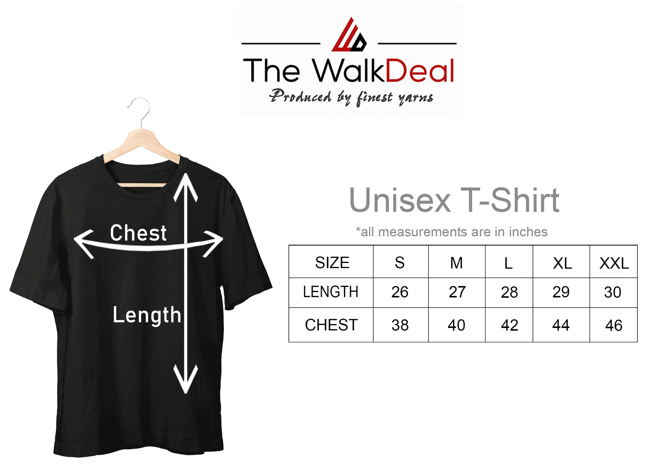 TWD Logo T-Shirts For Men || White || Stylish Tshirts || 100% Cotton || Best T-Shirt For Men's