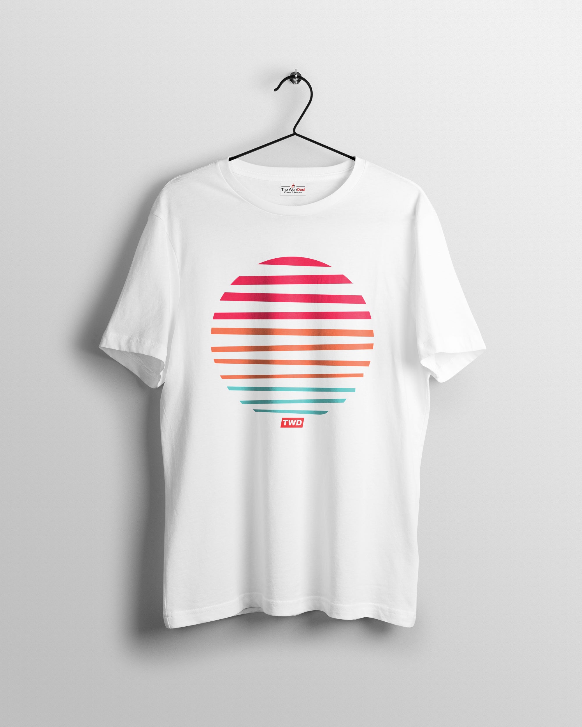 Shades Of Sun T-Shirts For Men || White || Stylish Tshirts || 100% Cotton || Best T-Shirt For Men's