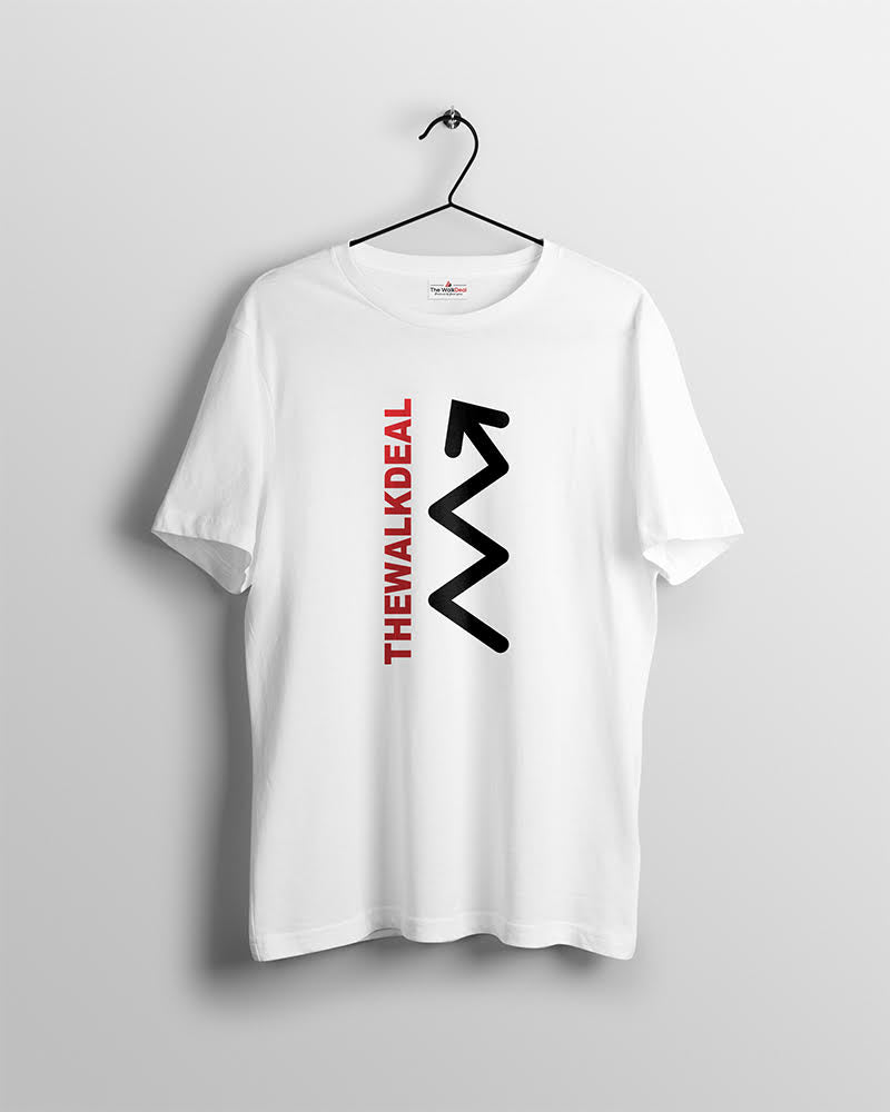 TWD Arrow T-Shirts For Men || White || Stylish Tshirts || 100% Cotton || Best T-Shirt For Men's