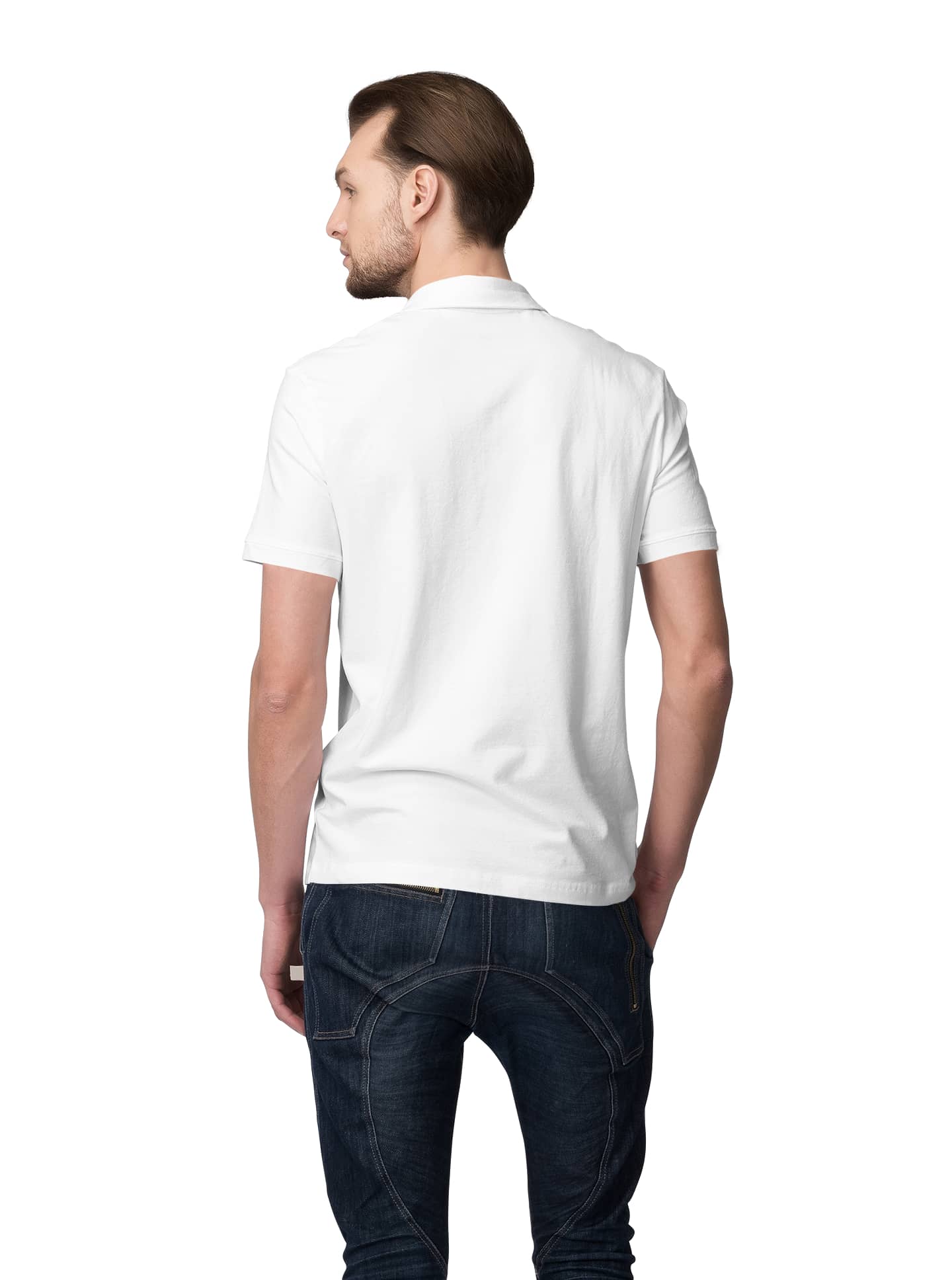 Alabaster White Polo T-Shirt