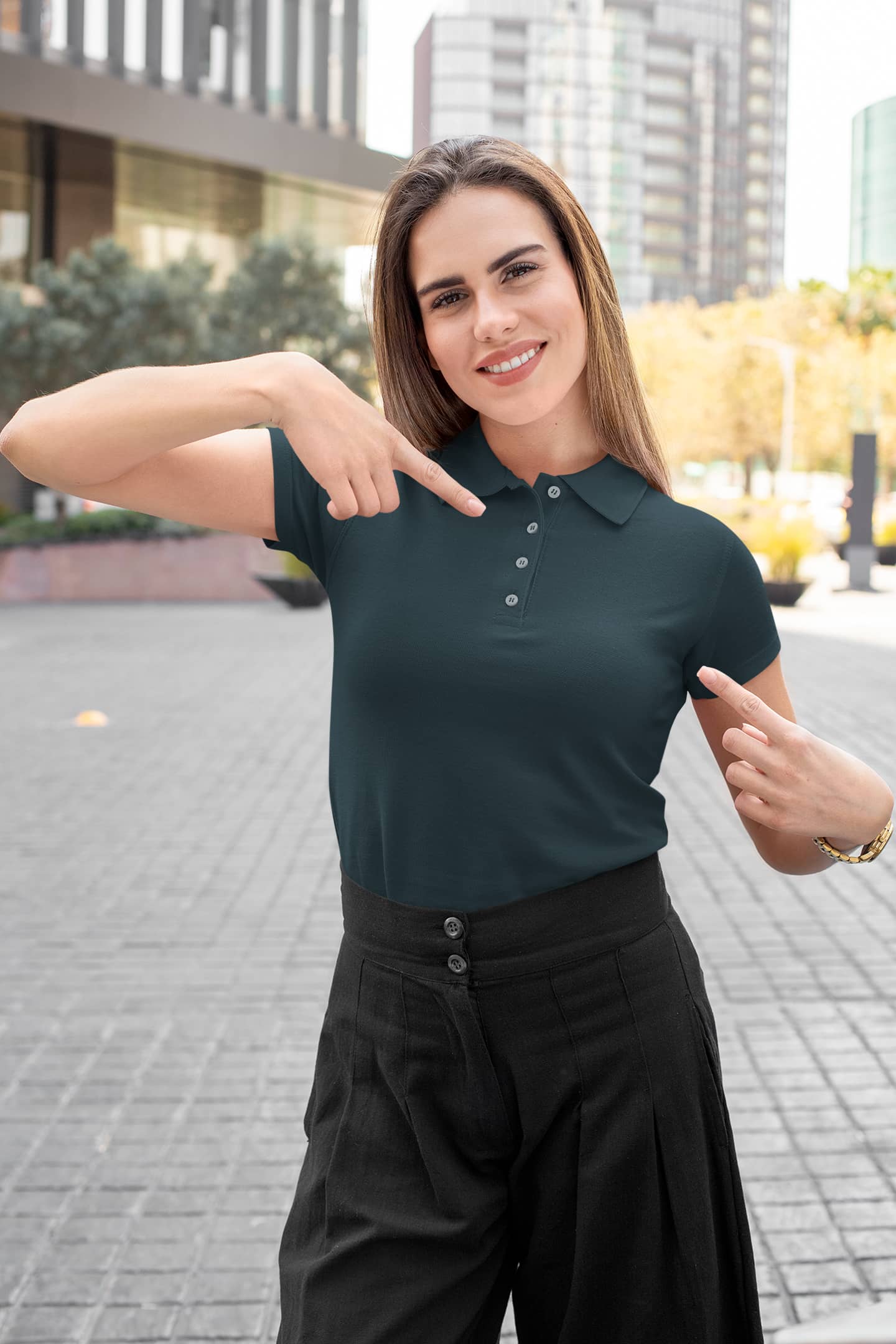 Midnight Blue Polo T-Shirt