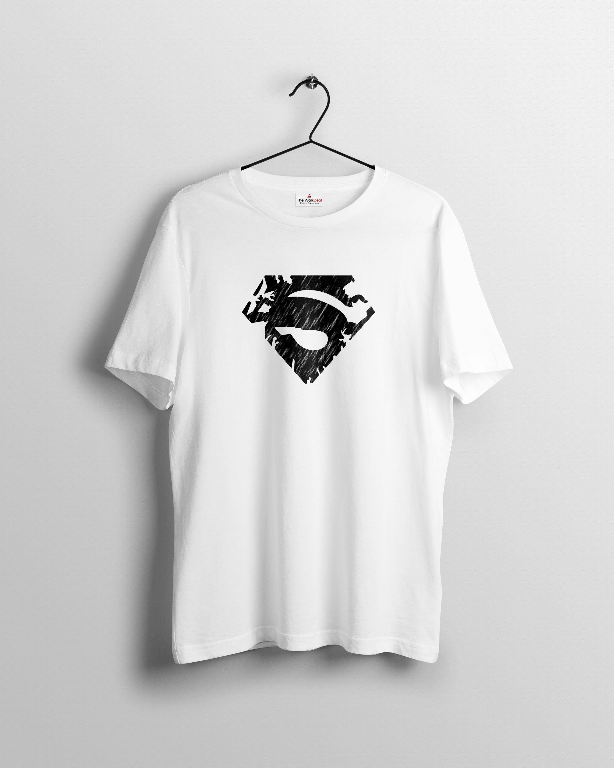 Superman T-Shirts For Men || White || Stylish Tshirts || 100% Cotton || Best T-Shirt For Men's